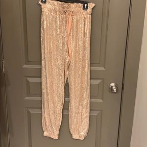 Sequin pants